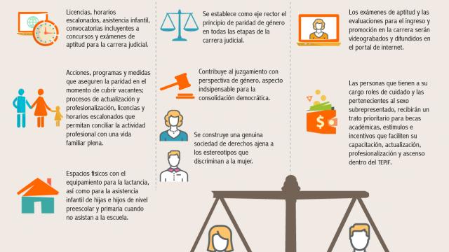 El tribunal electoral del poder judicial de la federación adopta un modelo de carrera judicial reforzado, que garantizará la paridad de género El tribunal electoral del poder judicial de la federación adopta un modelo de carrera judicial reforzado, que garantizará la paridad de género