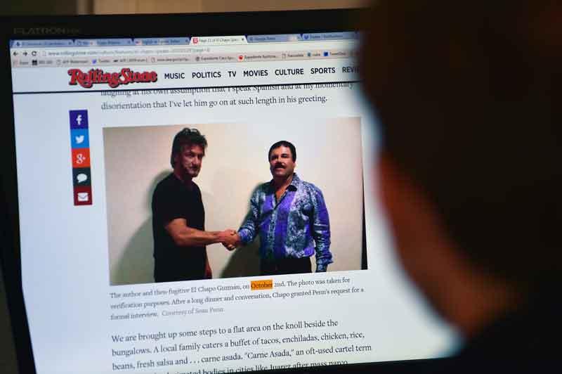 m1 Mientras lo buscaban, “El Chapo” daba entrevista a Sean Penn y Kate del Castillo