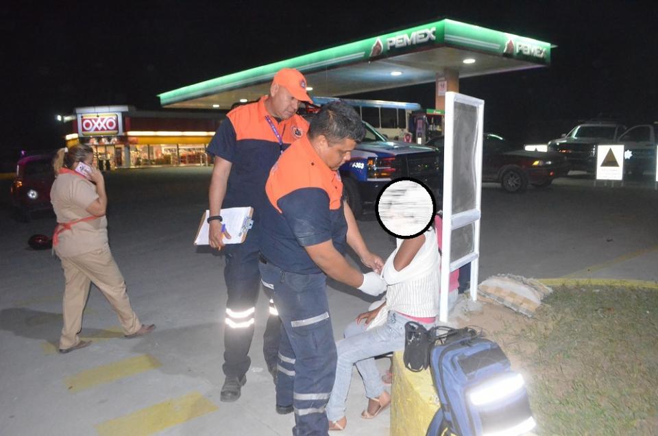 28y29Sucesos (1) Choca una cuatrimoto con camioneta; una niña herida