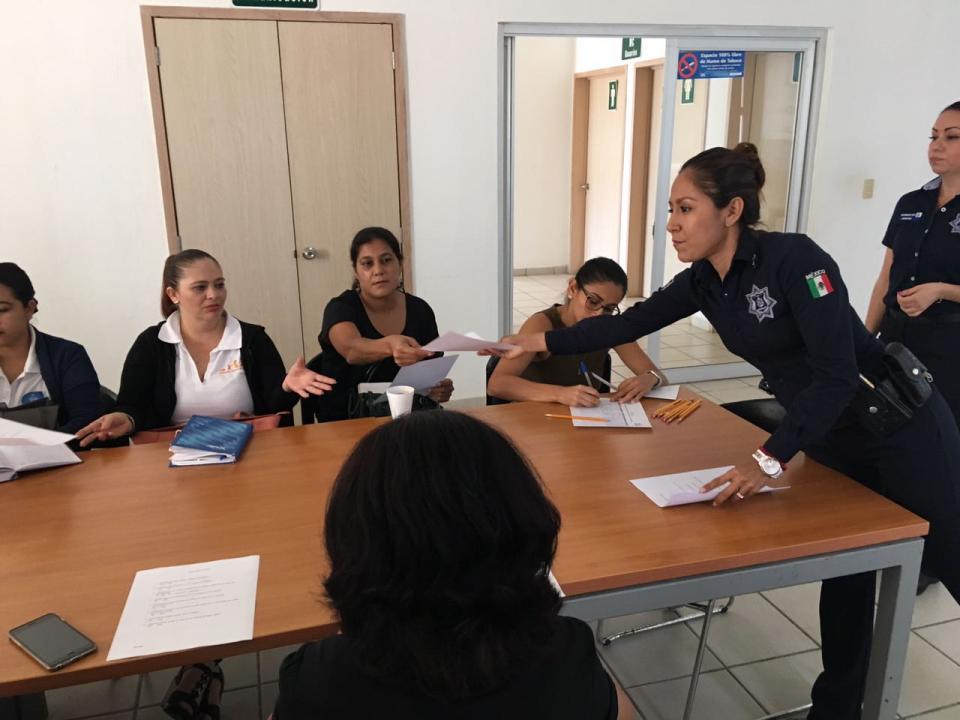 30y31Sucesos (7) Prosigue la capacitación en la Academia a policías preventivos