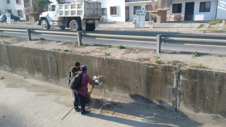 04y05Bahía (9) Limpian arroyos, canales y ríos; piden a la ciudadanía no arrojar basura a estos