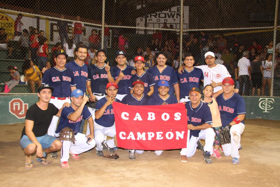 24y25Deportes (1) EN LA TERCERA FUERZA DEL SOFTBOL… Cabos ya es ¡bicampéon!