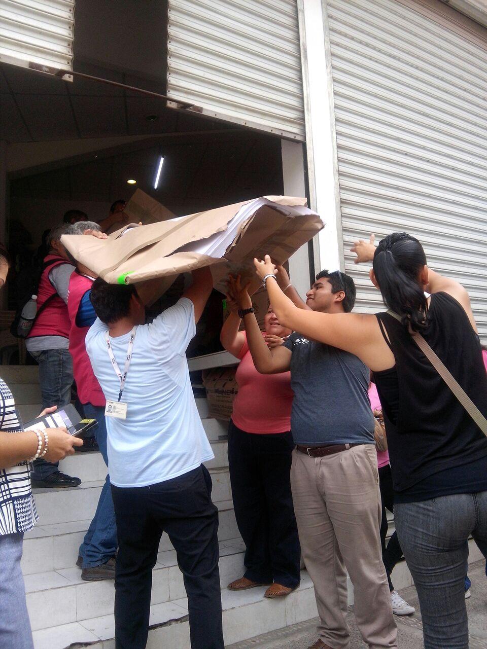 03Bahía (1) Resguardan papelería electoral en bodega del INE