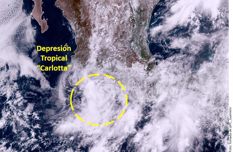 03Bahía Carlotta mantendrá potencial de tormentas en casi todo el país