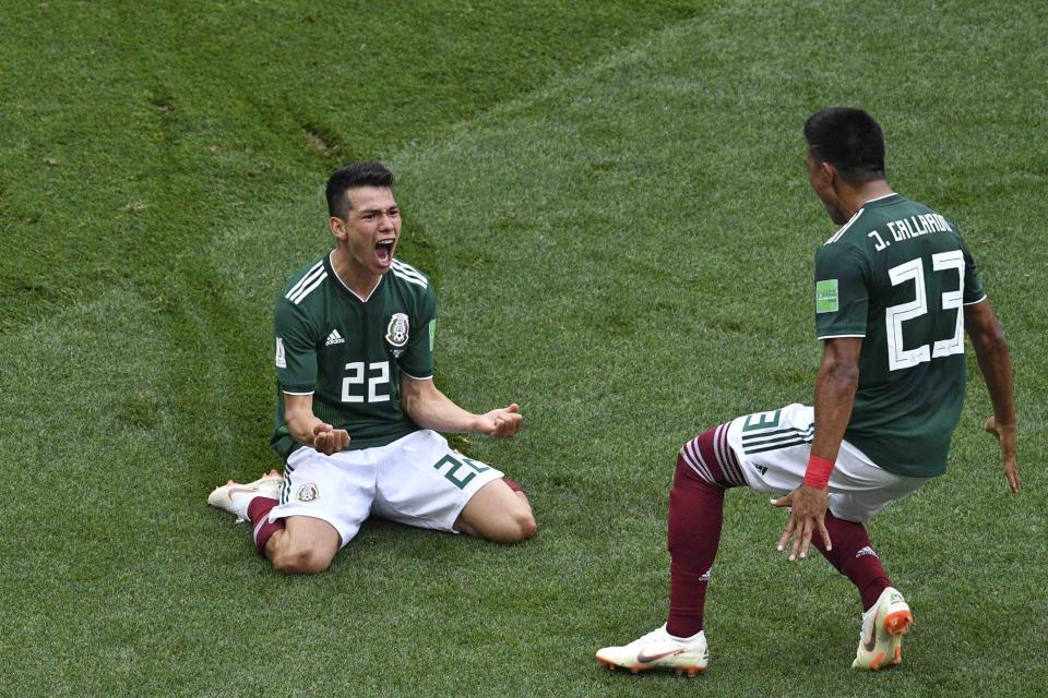 FBL-WC-2018-MATCH11-GER-MEX Contra los pronósticos, México hace historia y le pega 1-0 a Alemania