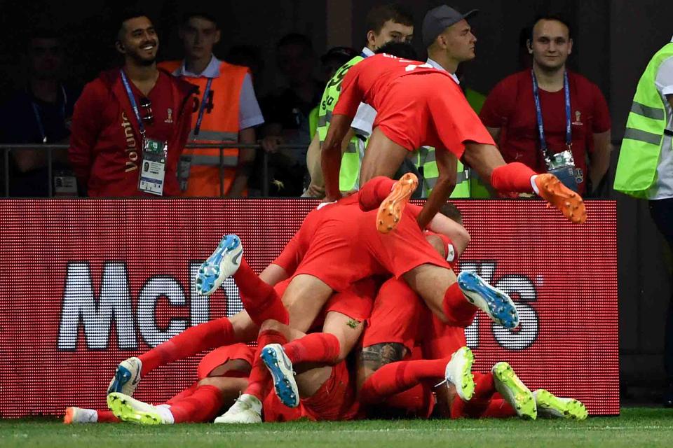 FBL-WC-2018-MATCH14-TUN-ENG Harry Kane salva a Inglaterra con gol de último minuto frente a Túnez