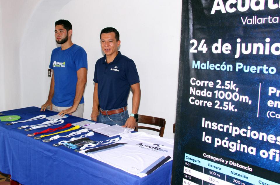 24y25Deportes (1) AYER, EN RUEDA DE PRENSA… Anuncian el III Acuatlón