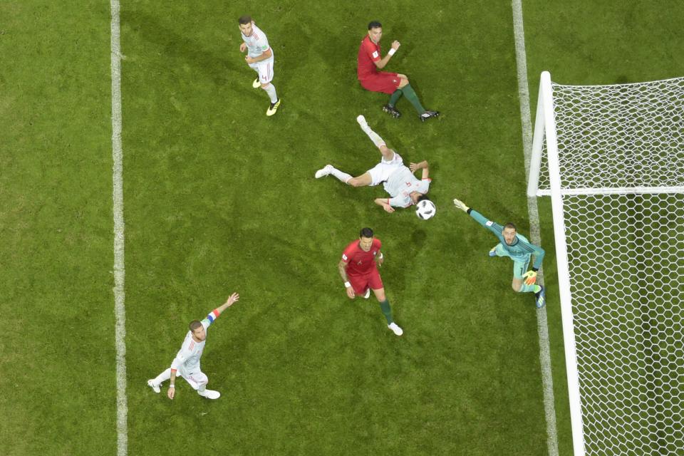 FBL-WC-2018-MATCH3-POR-ESP Primer partidazo del Mundial: España contra Portugal 3-3