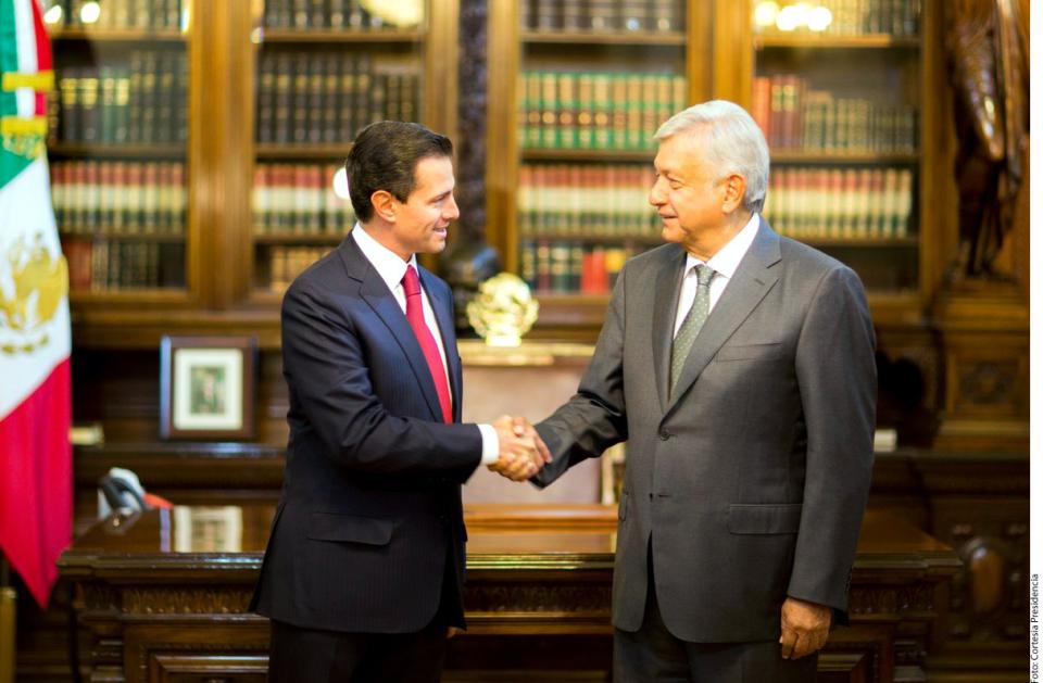 03Bahía Tema del Día REUNIÓN PEÑA – OBRADOR… Pactan transición ordenada y pacífica