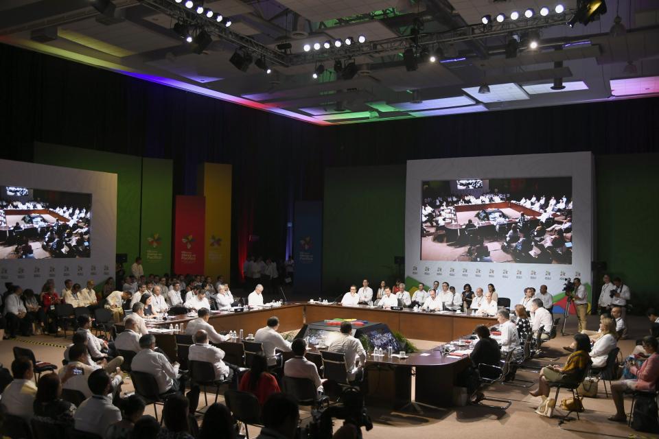 MEXICO-PACIFIC ALLIANCE-SUMMIT Alianza del Pacífico y Mercosur unen fuerzas contra pobreza y desigualdad