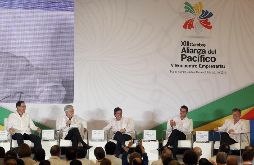 MEXICO-PACIFIC-ALLIANCE-MEETING Abren en Alianza del Pacífico alternativas al Libre Comercio