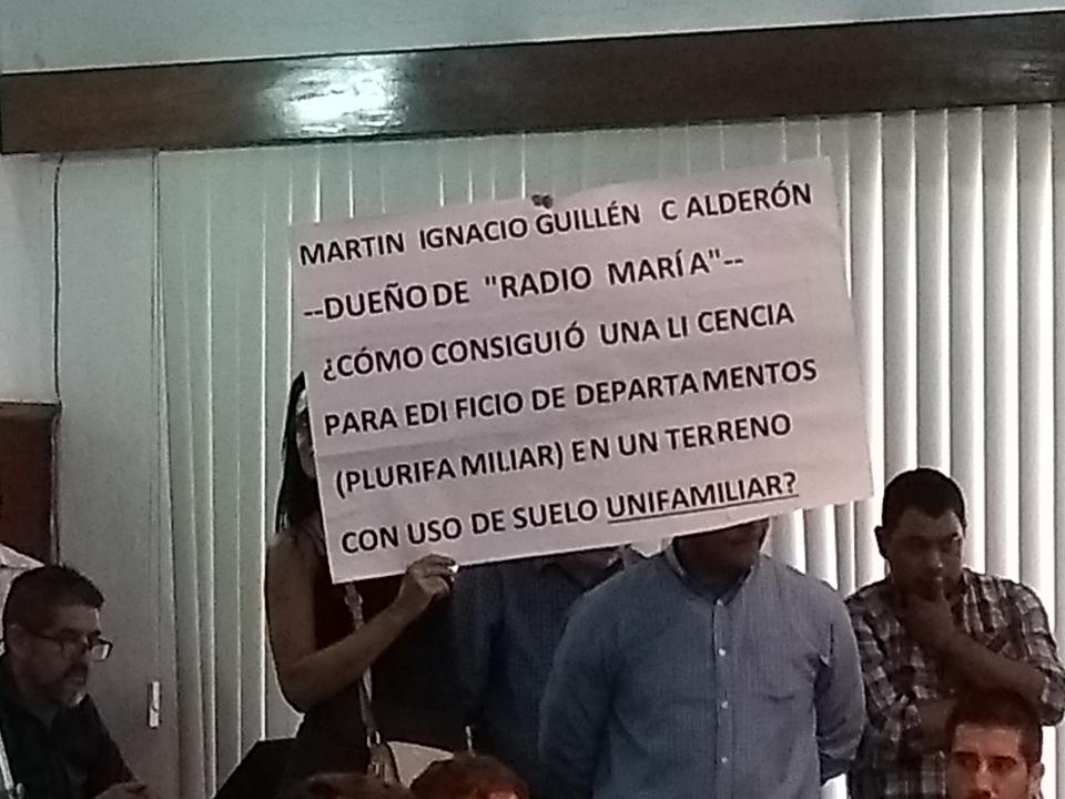 25Bahía (1) VECINOS DE LA COLONIA DÍAZ ORDAZ Se vuelven a manifestar por construcciones irregulares