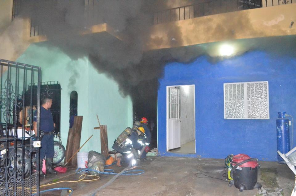 30y31Sucesos (8) Se incendia domicilio en Villa de Guadalupe