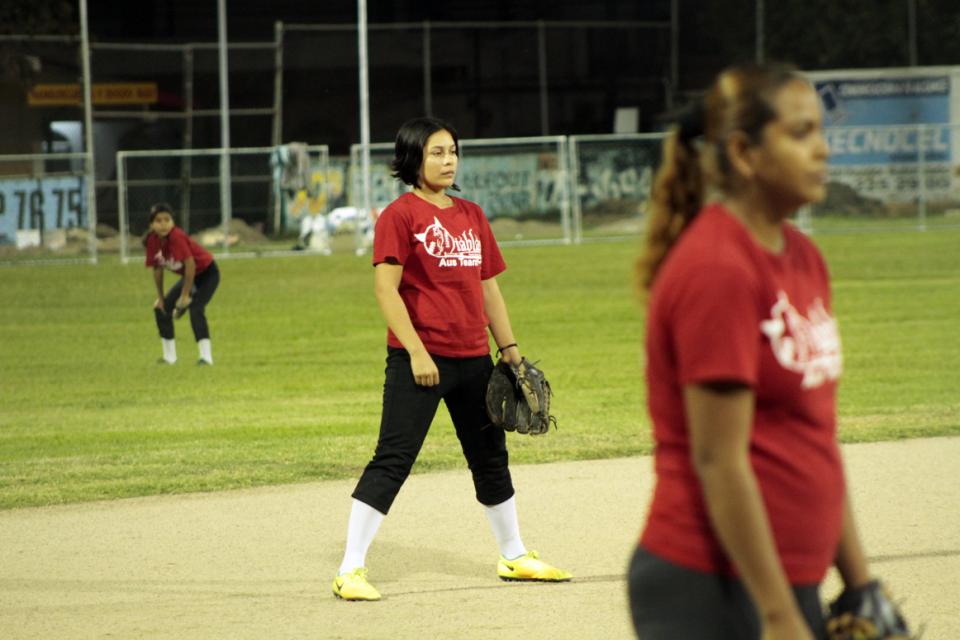 Softbol Acciones del softbol