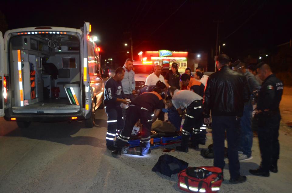 30y31Sucesos (4) Se derrapa y lo atropellan