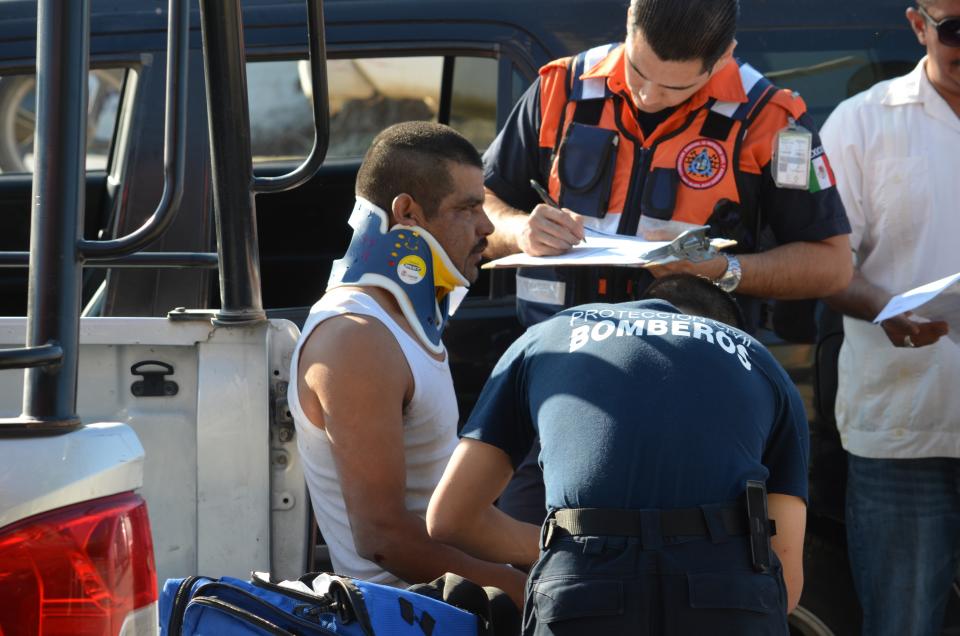 31Sucesos (1) Lo atropellan y lo mandan al hospital