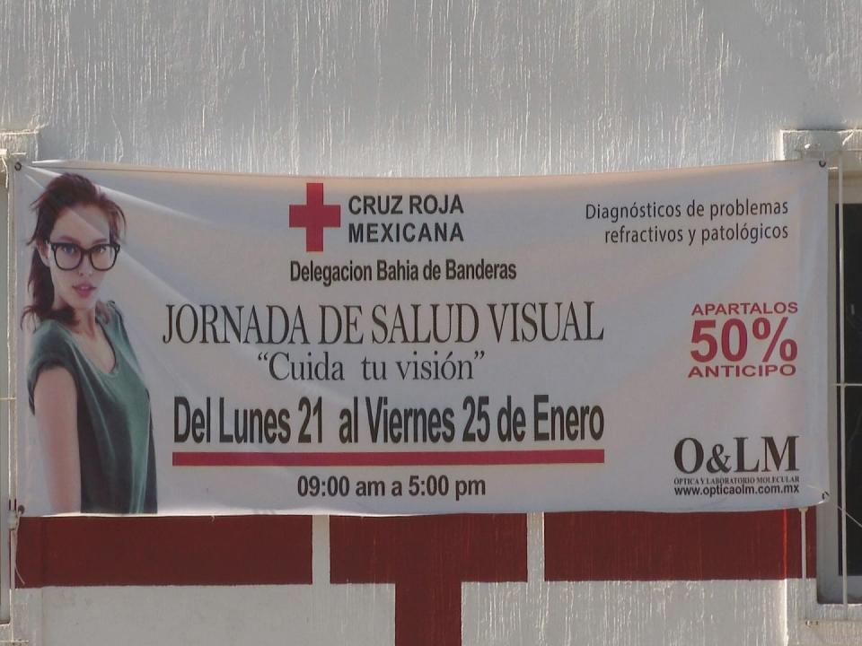 NOTA- -D-ISRAEL- -CRUZ ROJA 1 Realizará la Cruz Roja de Bahía semana de la salud visual