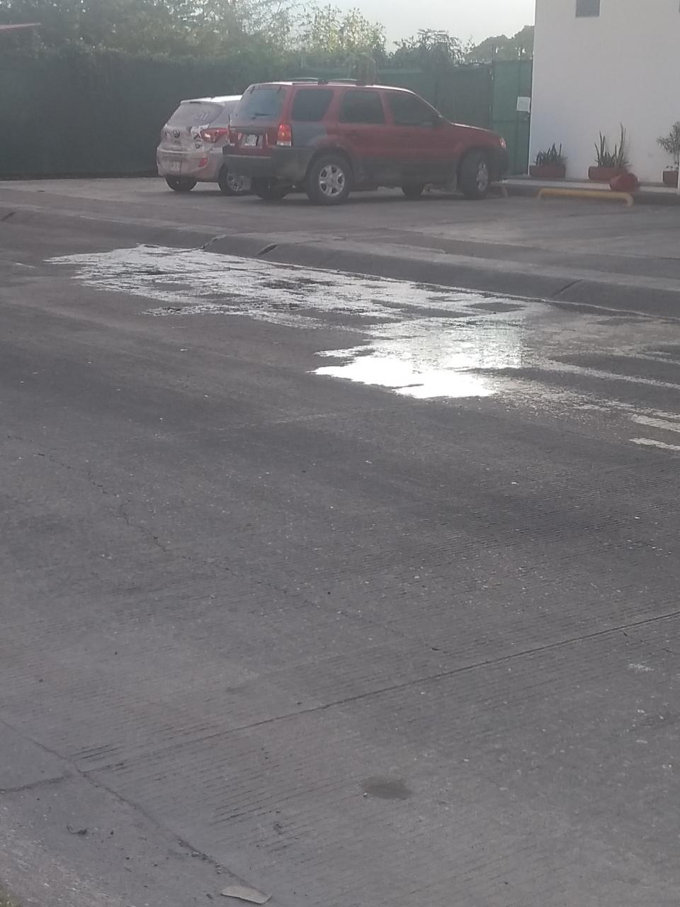 06Bahía (5) Arrojan aguas grises a la calle