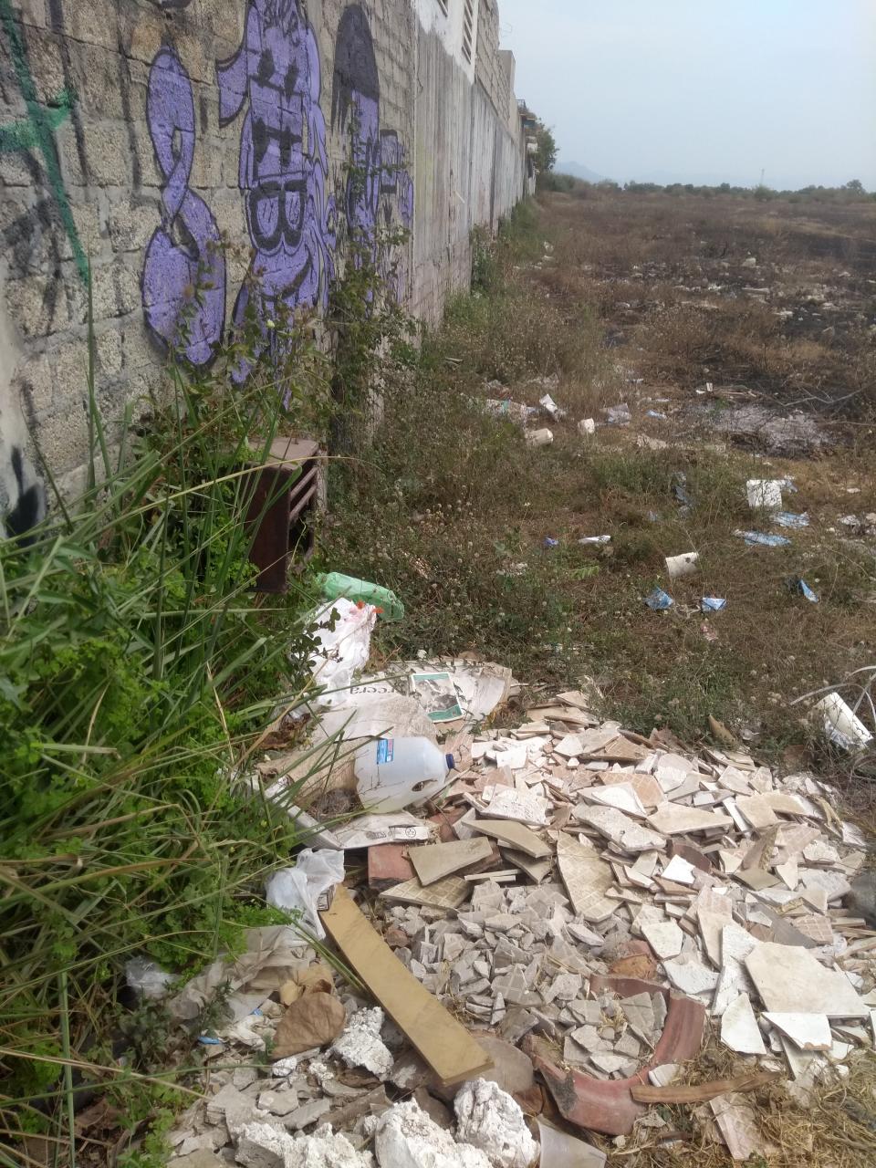 12y13Bahía (1) Usan parcelas como basureros clandestinos