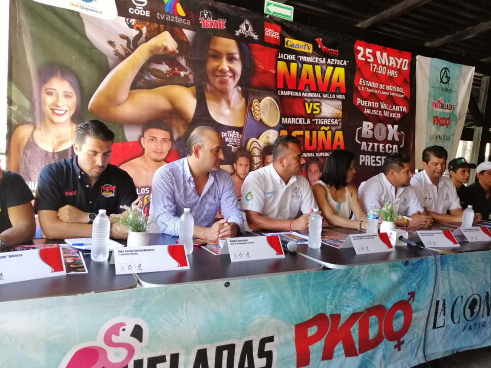 25Deportes (1) En Vallarta pelea de revancha de la Campeona Mundial Jackie Nava