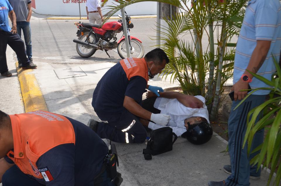 30y31Sucesos (5) Mujer atropellada por motociclista