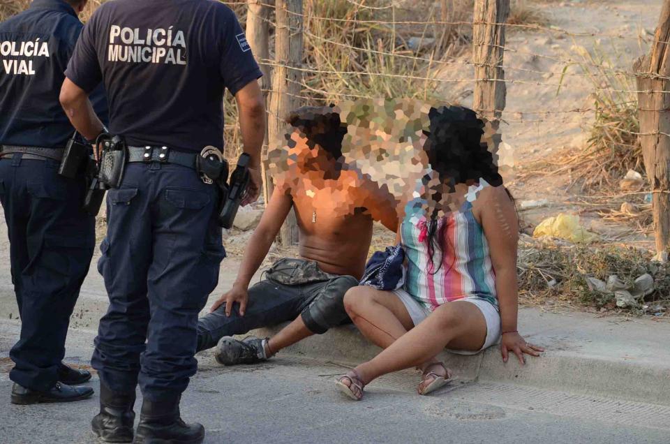 30y31Sucesos (8) Imprudencia provoca choque entre patrulla y motocicleta