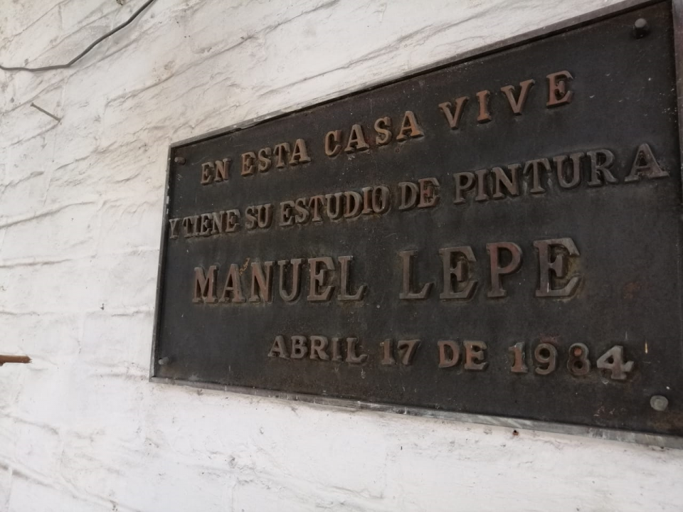 Miguel Nota A y B (1) En venta la Casa-Museo del pintor Manuel Lepe