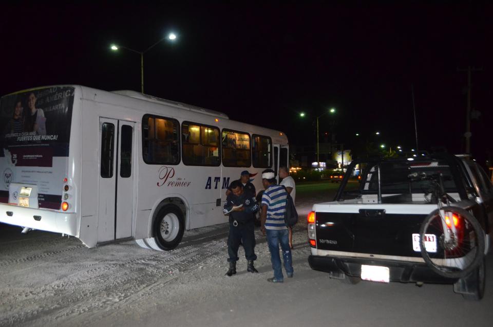 30y31Sucesos (1) Medina atropella a ciclista en el puente Ameca