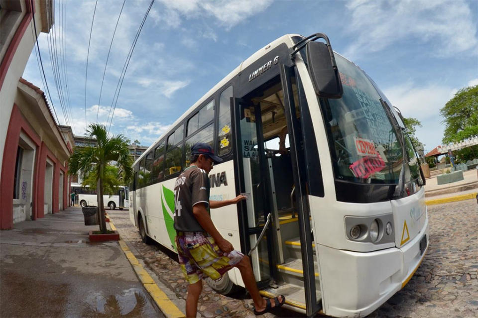 04y05Bahía (1) Hoy arranca prueba piloto del transporte público en Vallarta
