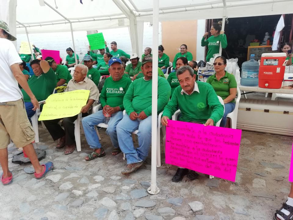sdr Paro estatal del SUTSEM se siente en Bahía de Banderas