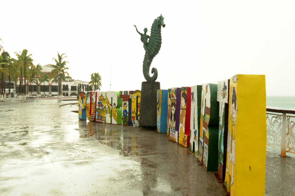 albeeto nota D lluvia Vallarta Lluvia causa problemas de encharcamientos