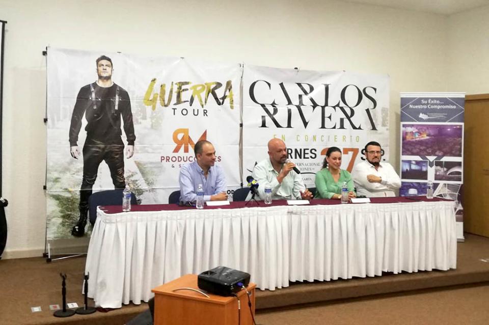 carlosrivera2ago Carlos Rivera en Puerto Vallarta el 27 de septiembre para promover al destino