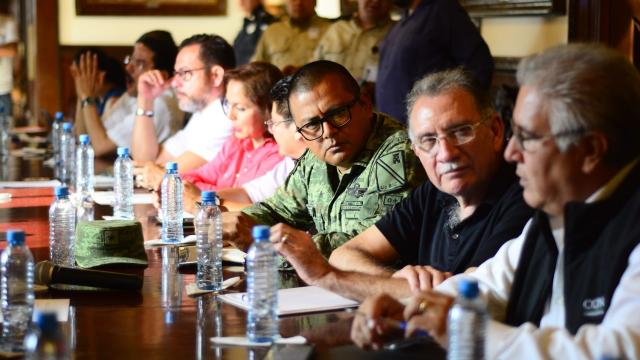 IMG-20190928-WA0076 SE REÚNE EL COMITÉ ESTATAL DE EMERGENCIA ANTE POSIBLE AMENAZA DEL FENÓMENO HIDROMETEOROLÓGICO CICLÓN DIECISEIS-E