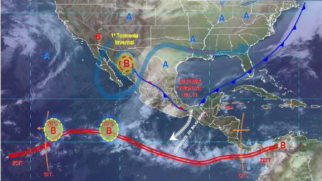 CONAGUA SE PREVÉN LLUVIAS PUNTUALES INTENSAS EN NAYARIT, JALISCO, VERACRUZ, TABASCO Y CHIAPAS