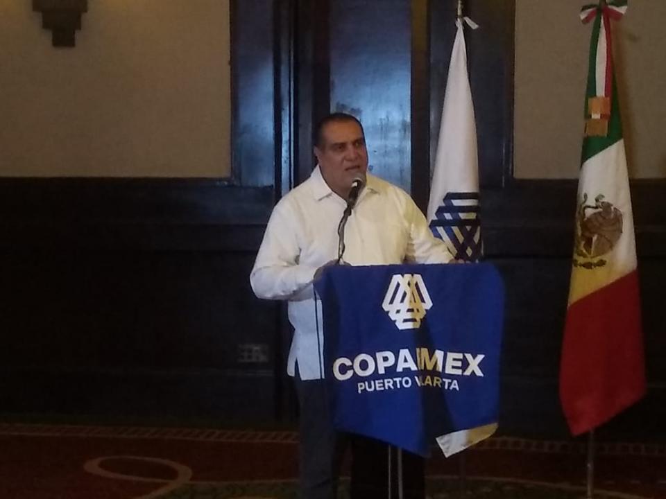 Alcalde de Puerto Vallarta Presidente de Puerto Vallarta Arturo Daválos invitado especial de Coparmex