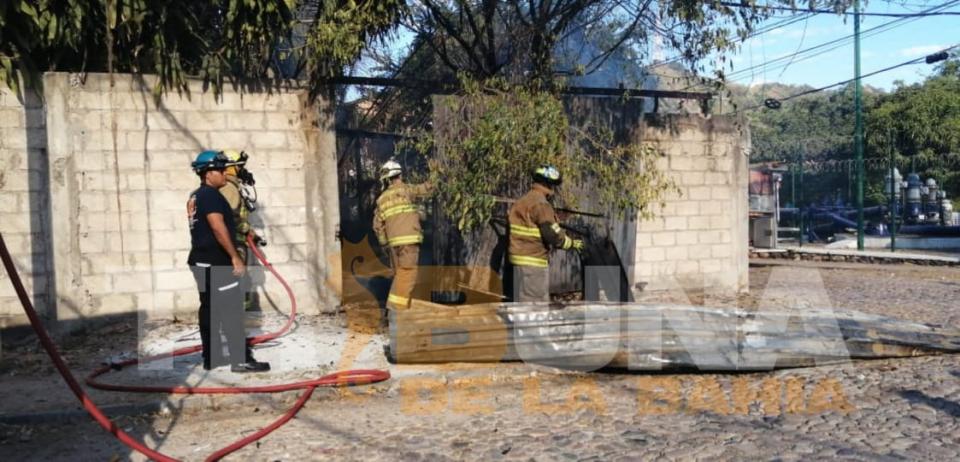 Incendio carpinteria colonia remance Se registra incendio en carpintería de El Remance