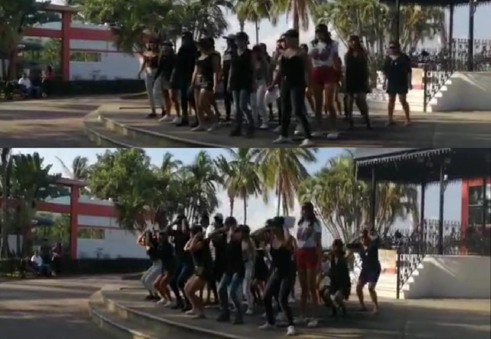 himnfeministaUDG Existe violencia de género en la UDG”: alumnas