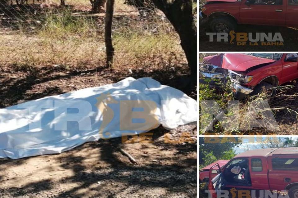 muertoConductorCantón Confirman paramédicos muerte del conductor que chocó con un árbol camino al Cantón