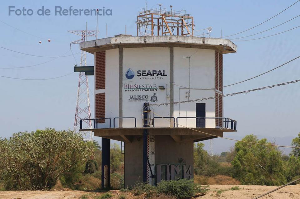 seapal Reporta Falta de Agua zona Centro de Puerto Vallarta por inusual sequía en tanque
