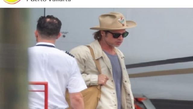 BradPittPuertoVallarta Brad Pitt regresa a Los Ángeles tras recargar las pilas en Puerto Vallarta