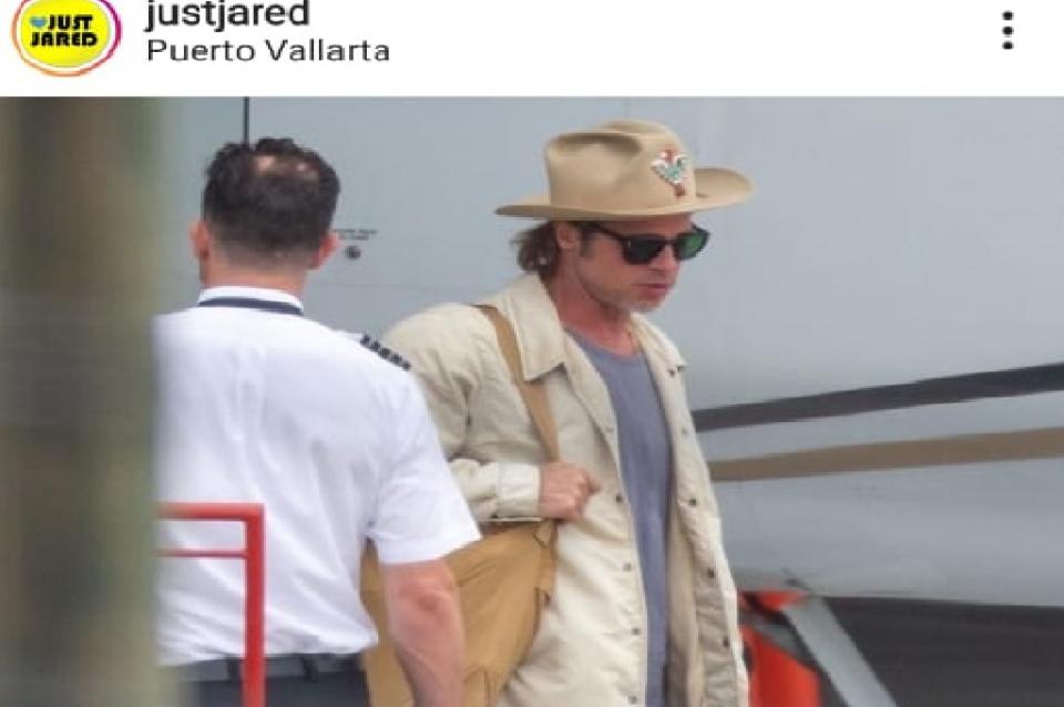 BradPittPuertoVallarta Brad Pitt regresa a Los Ángeles tras recargar las pilas en Puerto Vallarta