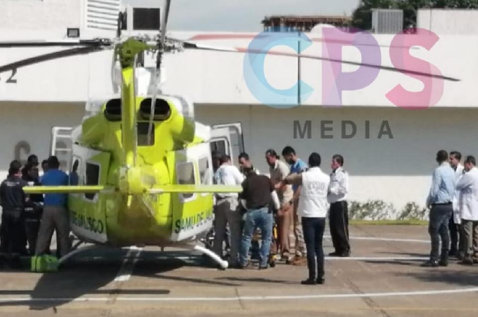 SAMUtrasladaamenoresquemados.jp Niños quemados continúan en riesgo