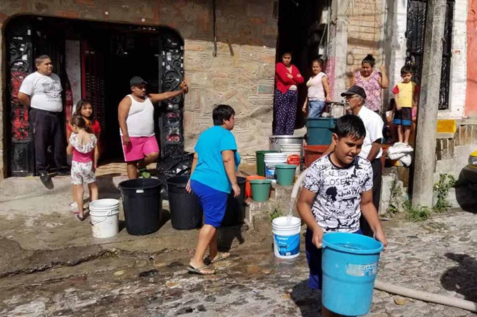 quejas desabasto agua Seis colonias afectadas por desabasto de agua, Seapal atribuye al elevado numero de turistas por año nuevo