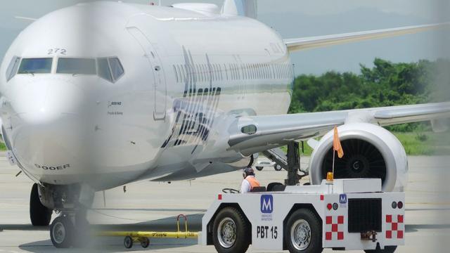 Repunta tráfico aéreo; en julio recibimos 100 mil pasajeros Avión en aeropuerto PV