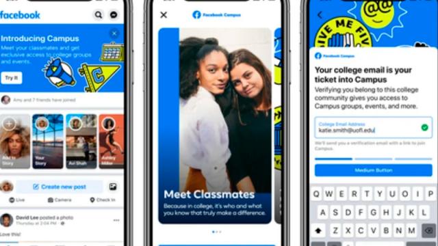 Facebook vuelve a sus orígenes y crea red social para universidades Facebook campus