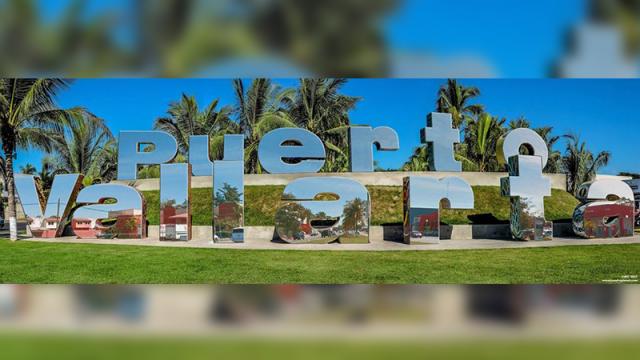 Trás polémica, cancelan proyecto de maxiletras de Vallarta efecto espejo Maxiletras de bienvenida de Puerto Vallarta