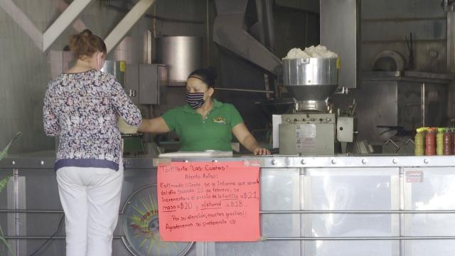 Aumenta dos pesos el kilo de tortilla en Puerto Vallarta Aumento de precios en las tortillas