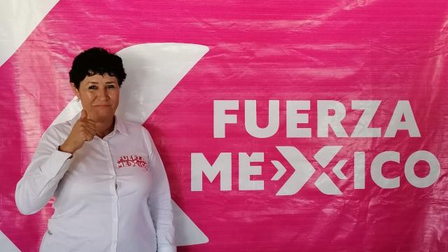 Es Andrea Pelayo candidata de “Fuerza por México" Candidata a la presidencia municipal de Puerto Vallarta