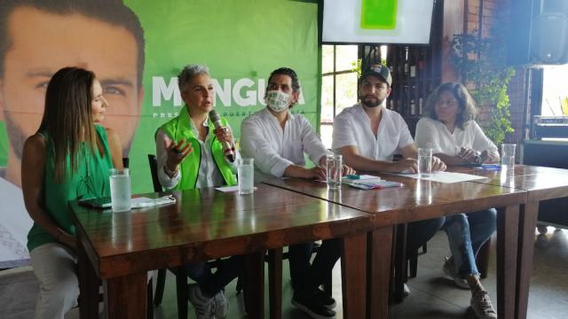 apoyan a munguía voceras del verde Federica, Marijose y Martha Guzmán respaldan a Munguía