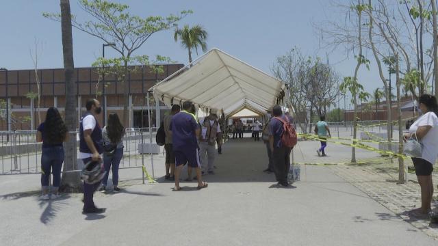 Baja afluencia 2 Se registra poca afluencia en jornada de vacunación